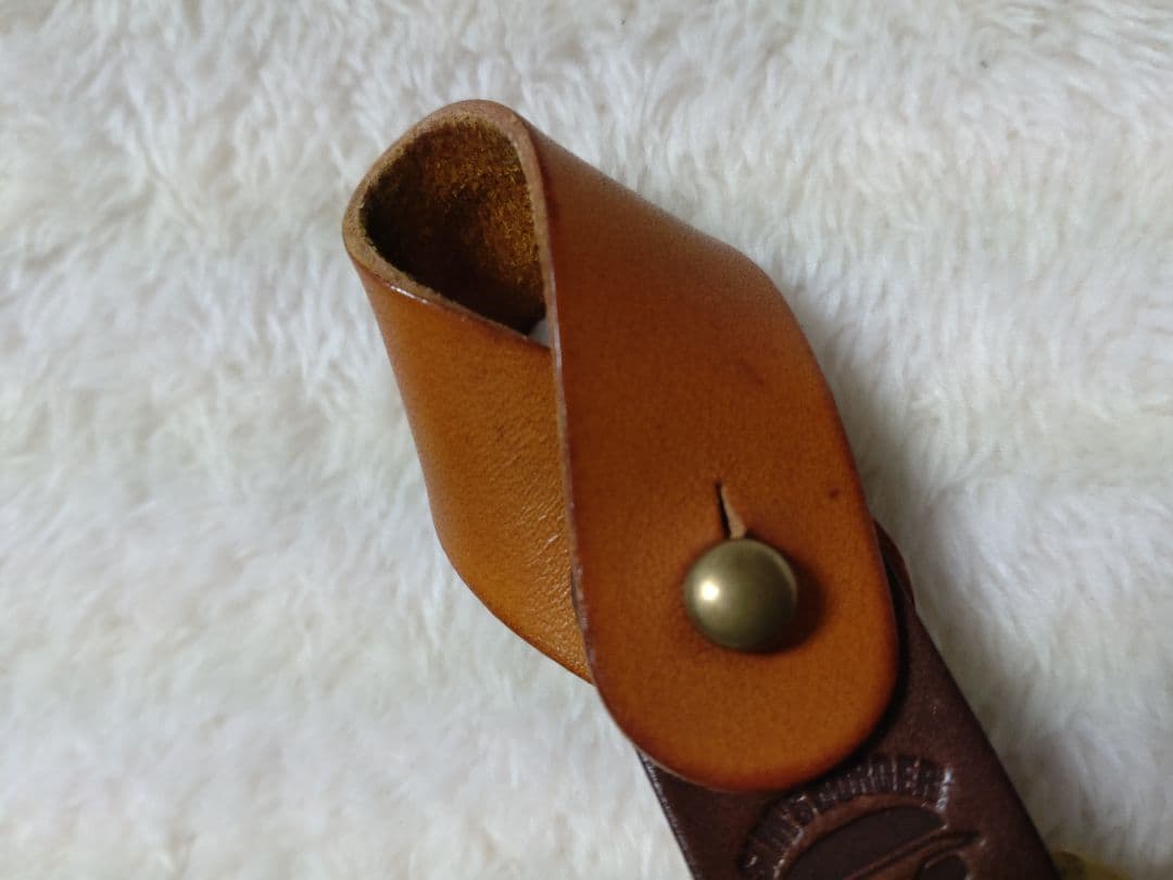 SIM's Leather works レザー ハンバーガーチャーム