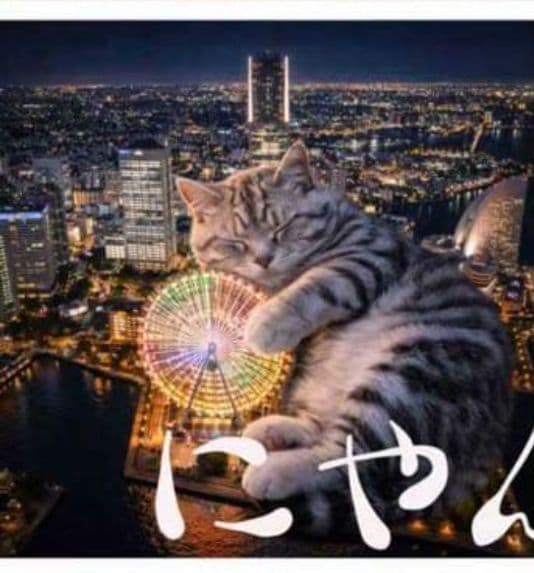 ご確認用　なつぞら様　ハンカチ　ネコちゃん柄