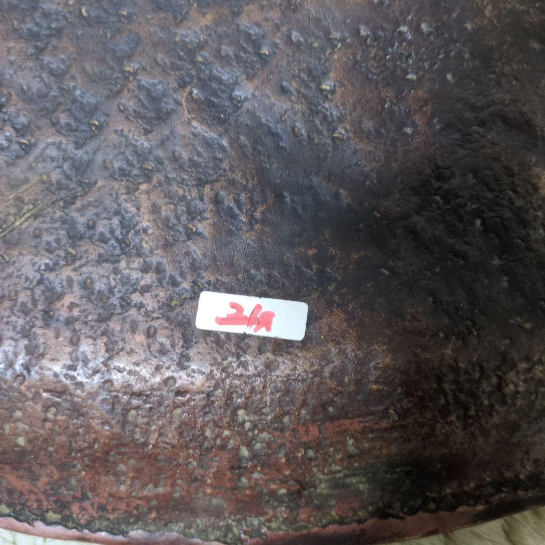 備前焼　魚型　大皿　飾皿