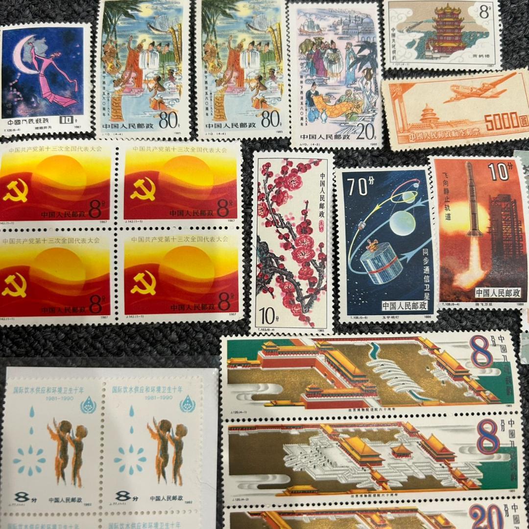 中国切手 パンダ 記念切手 ブロック含む 未使用　まとめ3