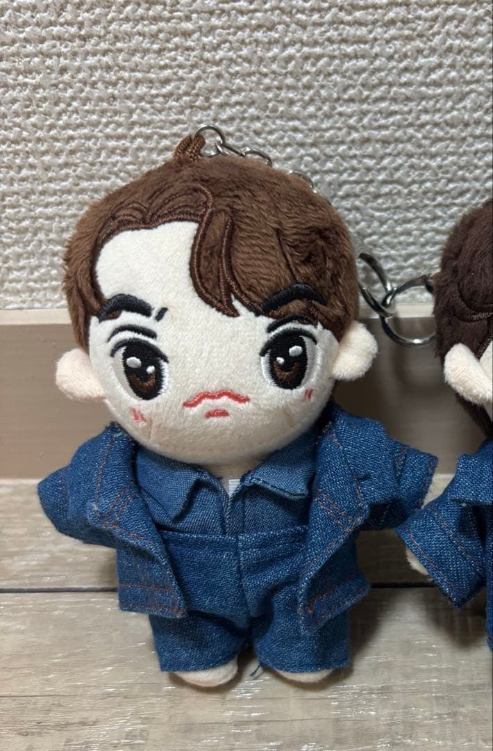 Bright君 ぬいぐるみ&キーチェーンside by side