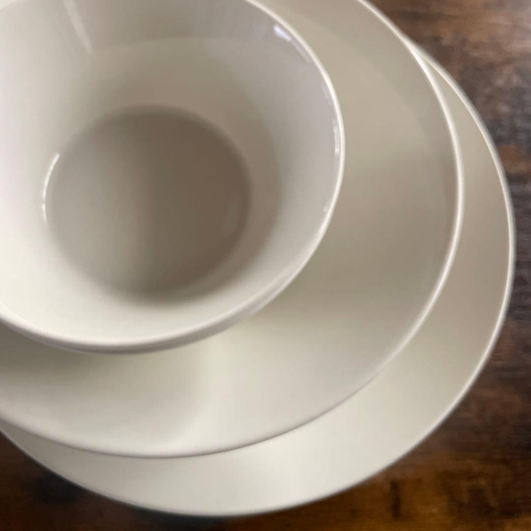 ホワイト陶器皿6点セット