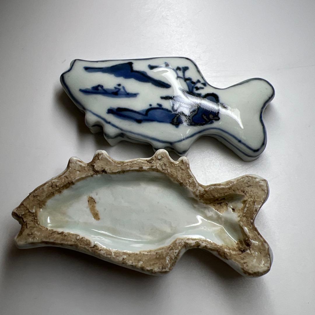 中国古玩　南京魚香合　共箱　幅約9㎝　東Y8-0312☆2Fタルオ