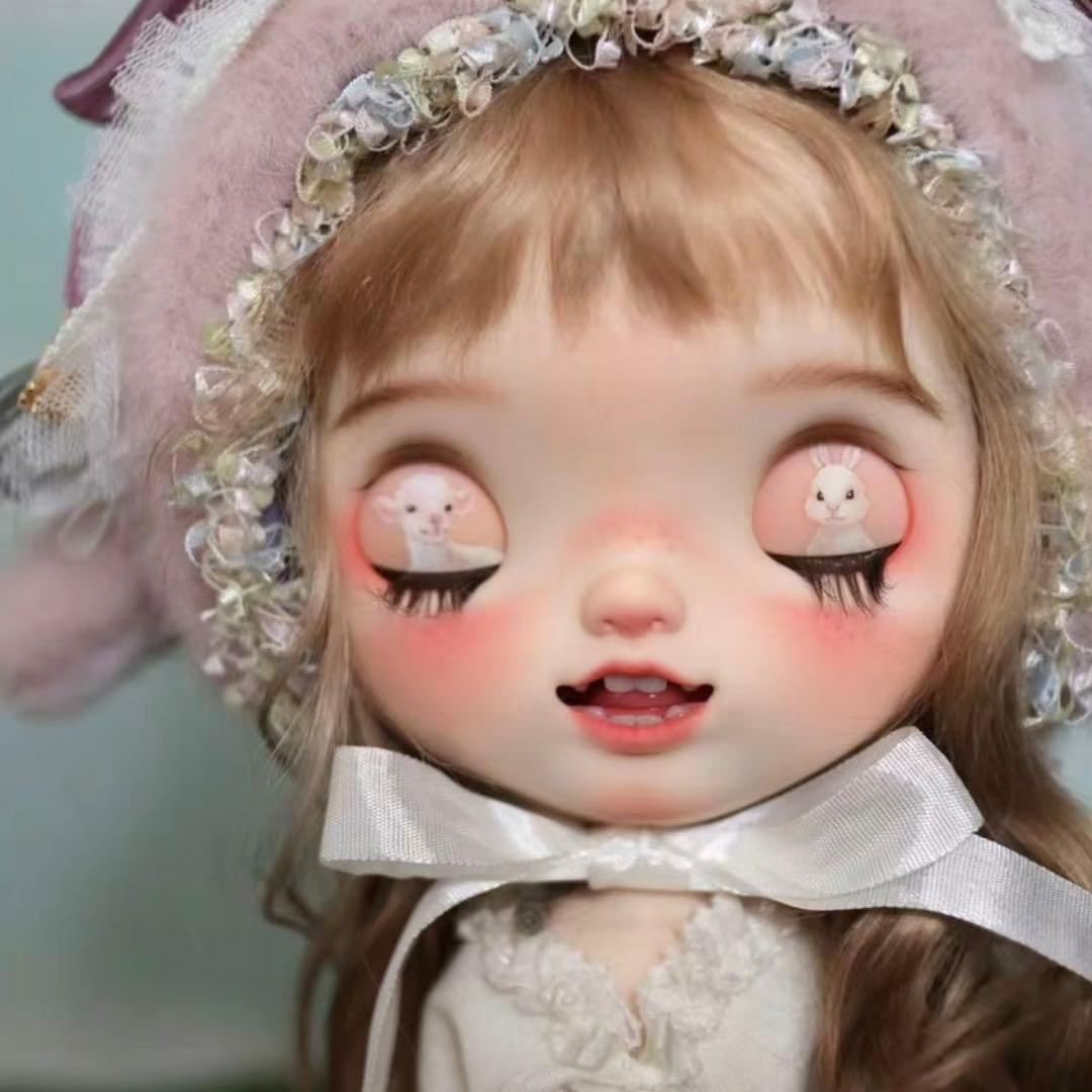 カスタムブライス 作家様 ドール 笑顔 かわいい 幼い 人形