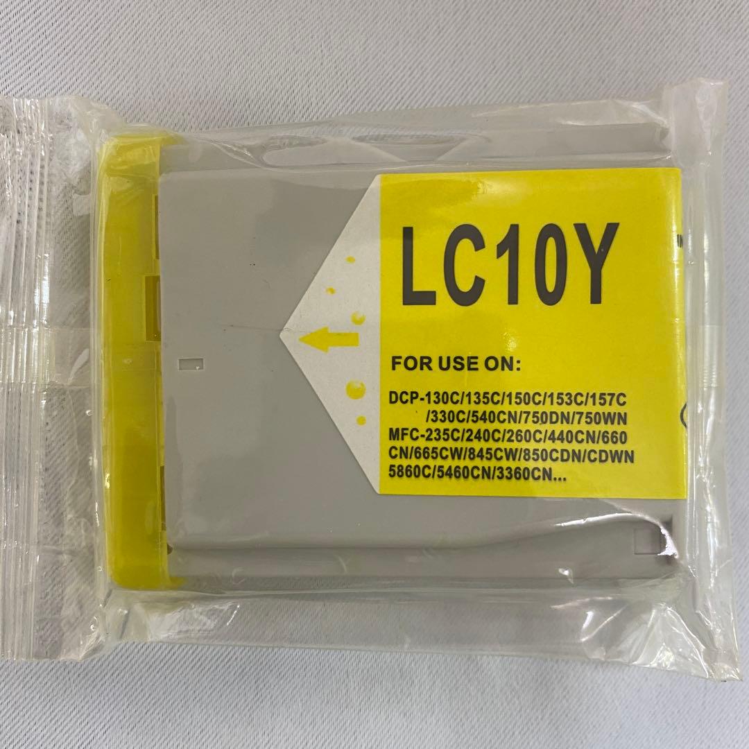 【新品】インクカートリッジ C/M/Y/BK/LC10Y/LC10BK M217