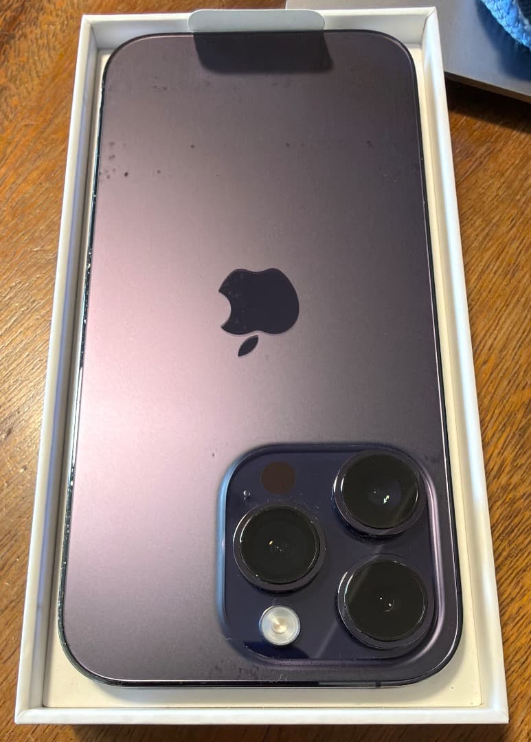 iPhone 14 Pro 256シムフリー　バッテリー2025/12/10交換