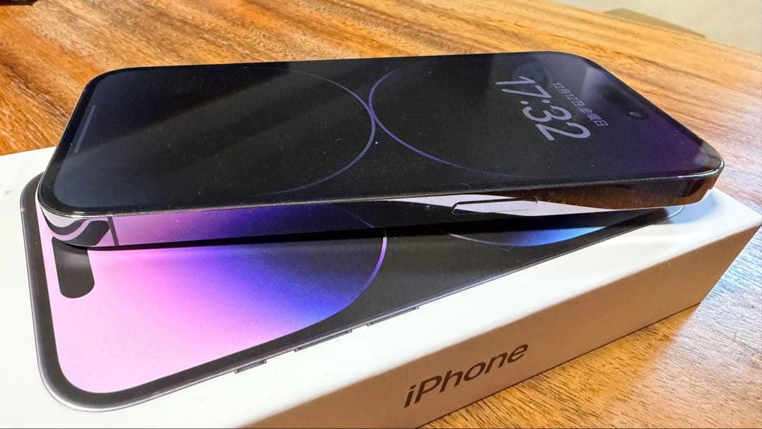 iPhone 14 Pro 256シムフリー　バッテリー2025/12/10交換