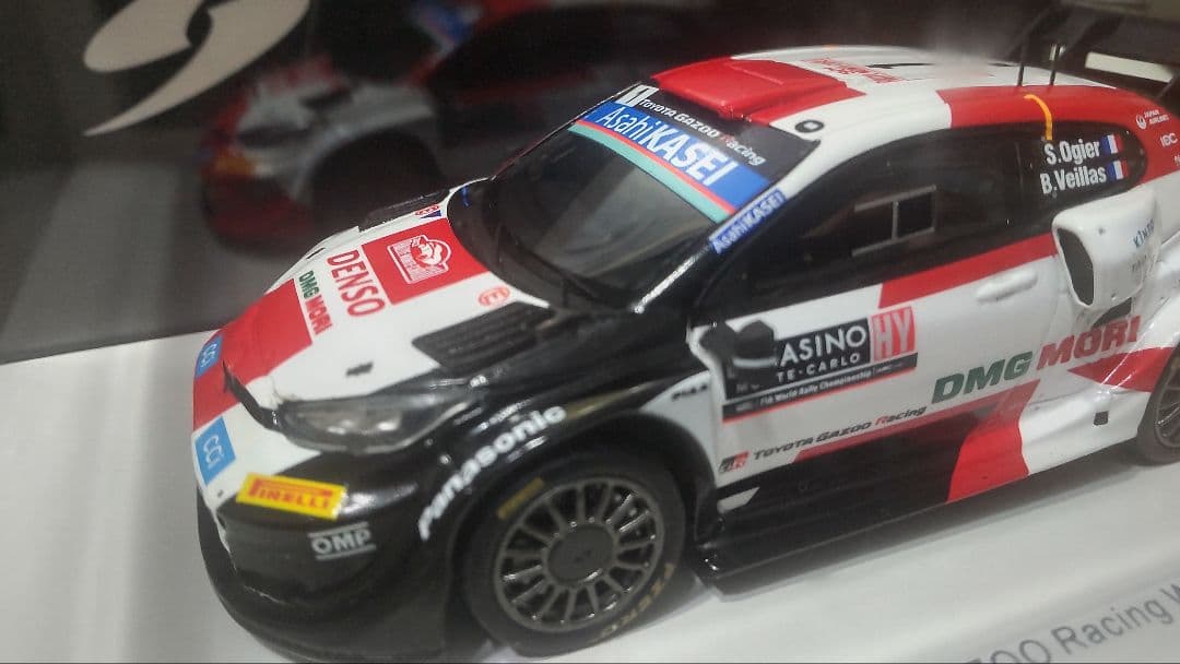 スパーク製.トヨタＧＲヤリス.ラリー１.２０２２年ラリーモンテカルロ仕様