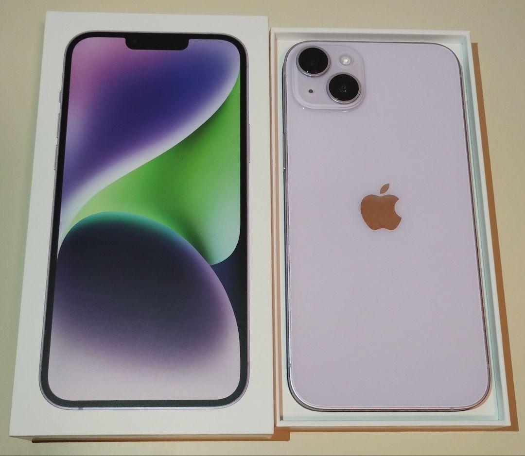 ★純正電池100％★iPhone14 Plus 128GB SIMフリー 展示品