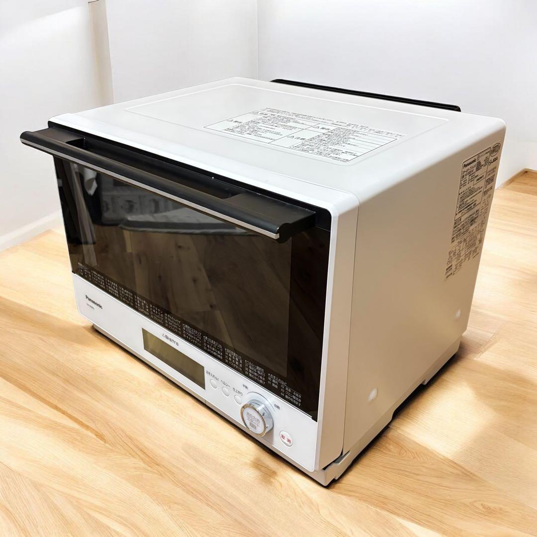 【角皿3枚付】パナソニック ビストロ NE-BS805 スチームオーブン 美品