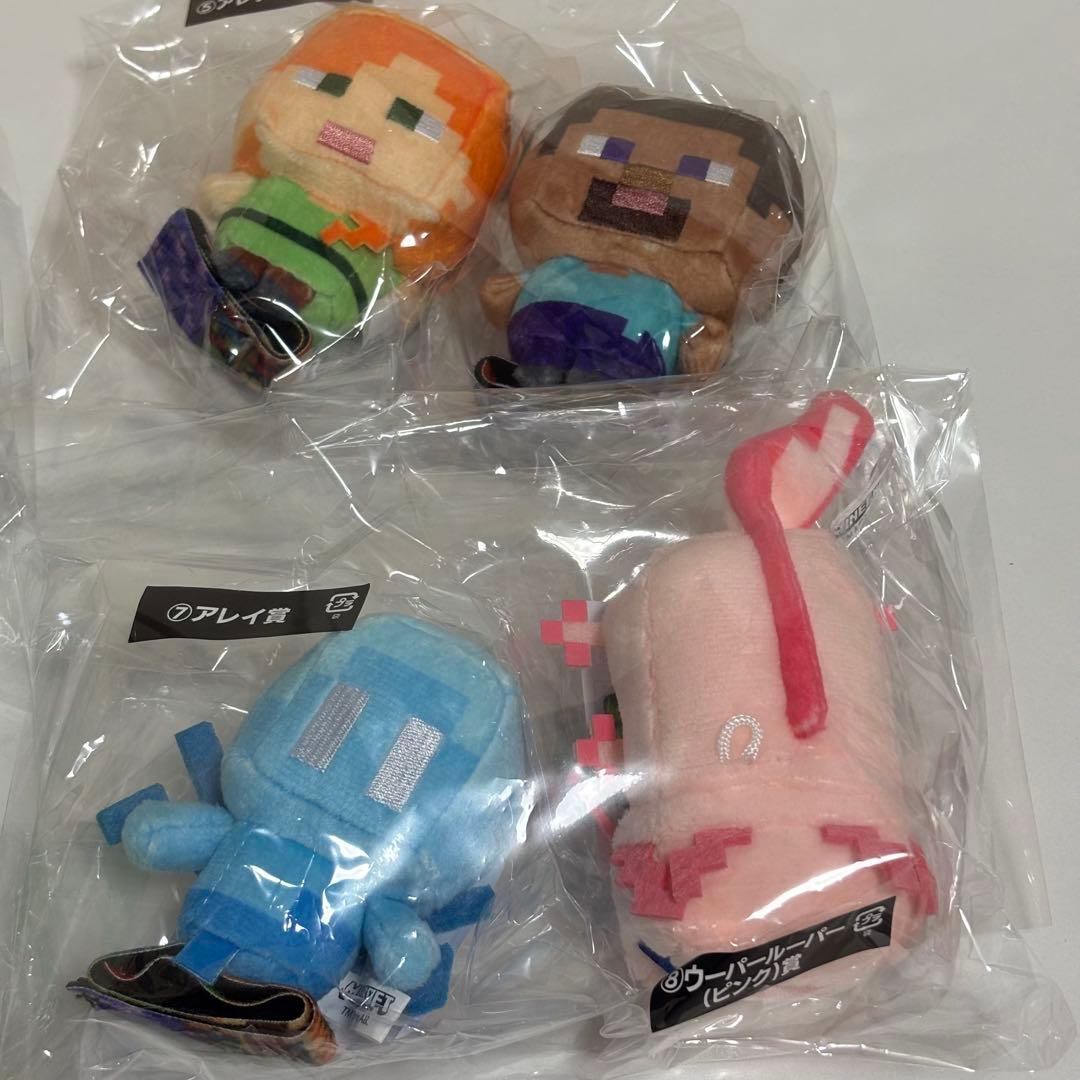 マイクラくじ　フリューくじ　マインクラフト　ぬいバディ コンプリートセット