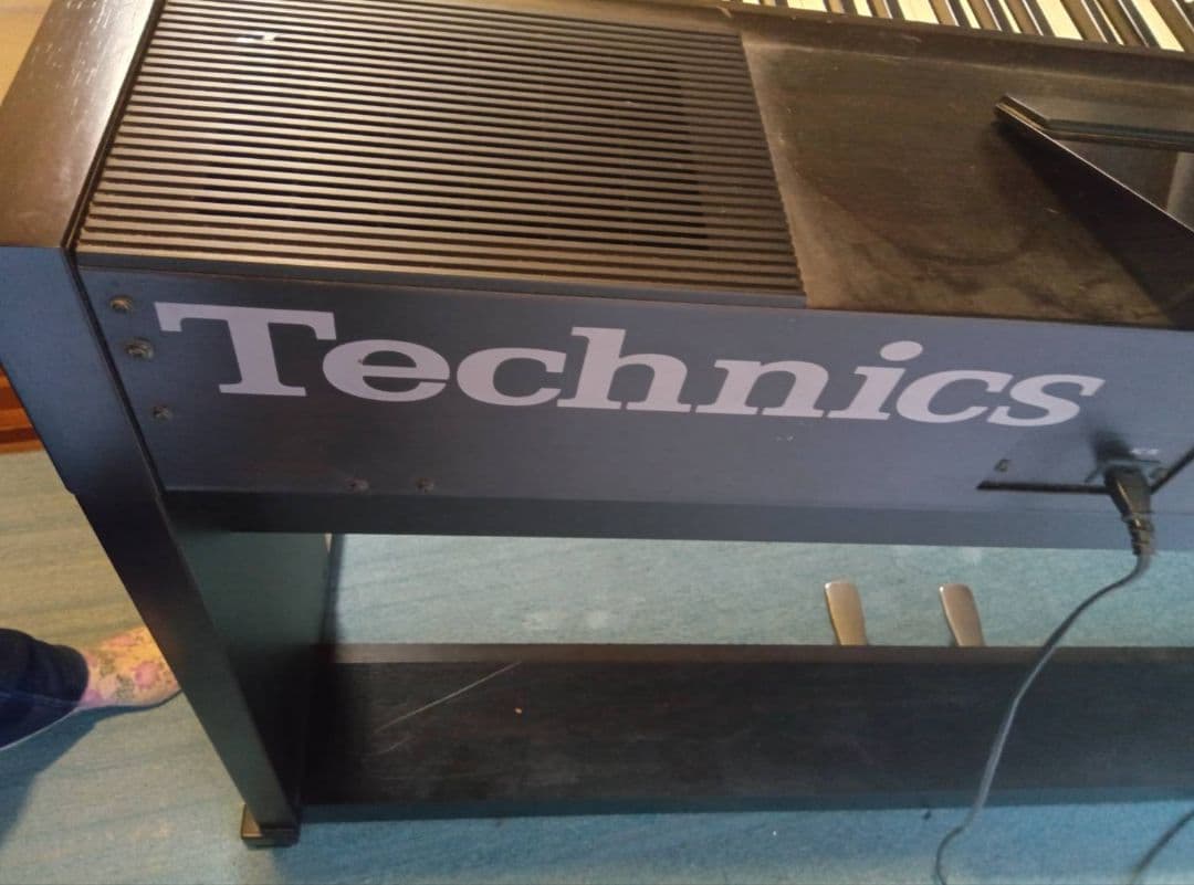 Technics 電子ピアノ 黒　引き取り限定