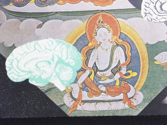 現代美術 大浦信行　直筆サイン『遠近を抱えてヨリ Ⅳ』リトグラフ　0317P