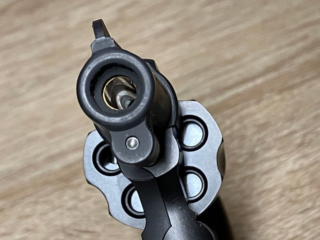 タナカワークス S&W M49 Early HW ガスガン 木製グリップ付き