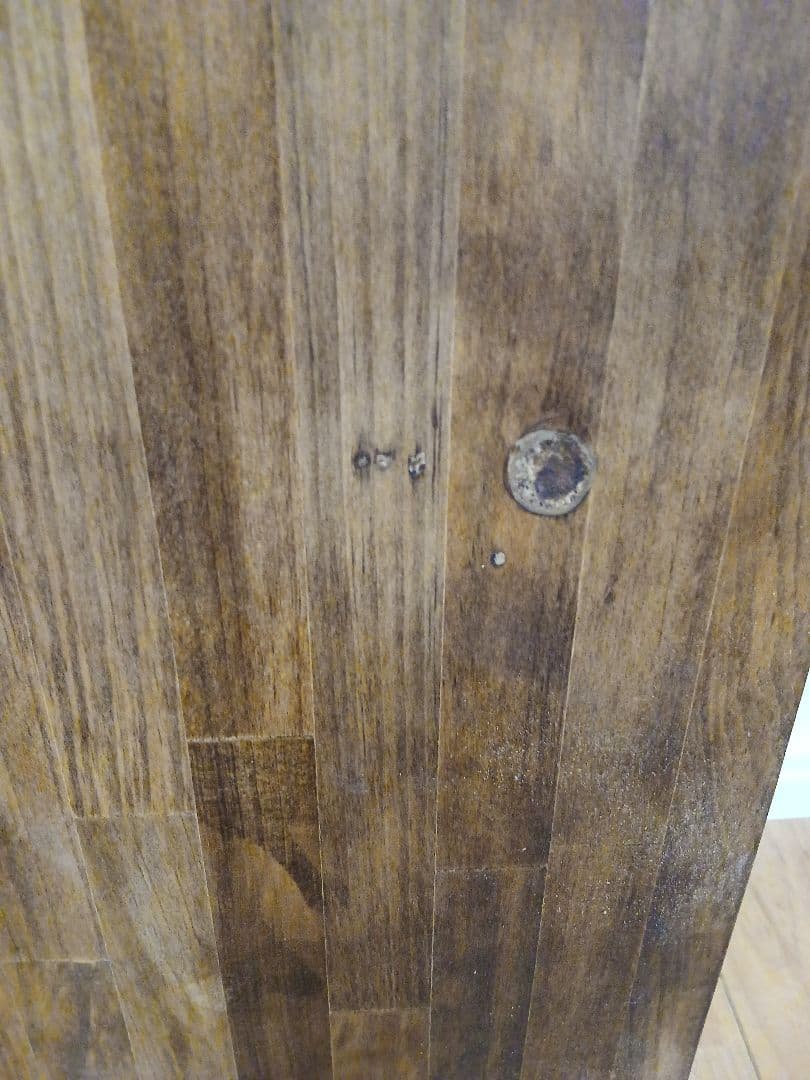 木製　ハンドメイド　オーダー　折りたたみテーブル　ワトコオイル