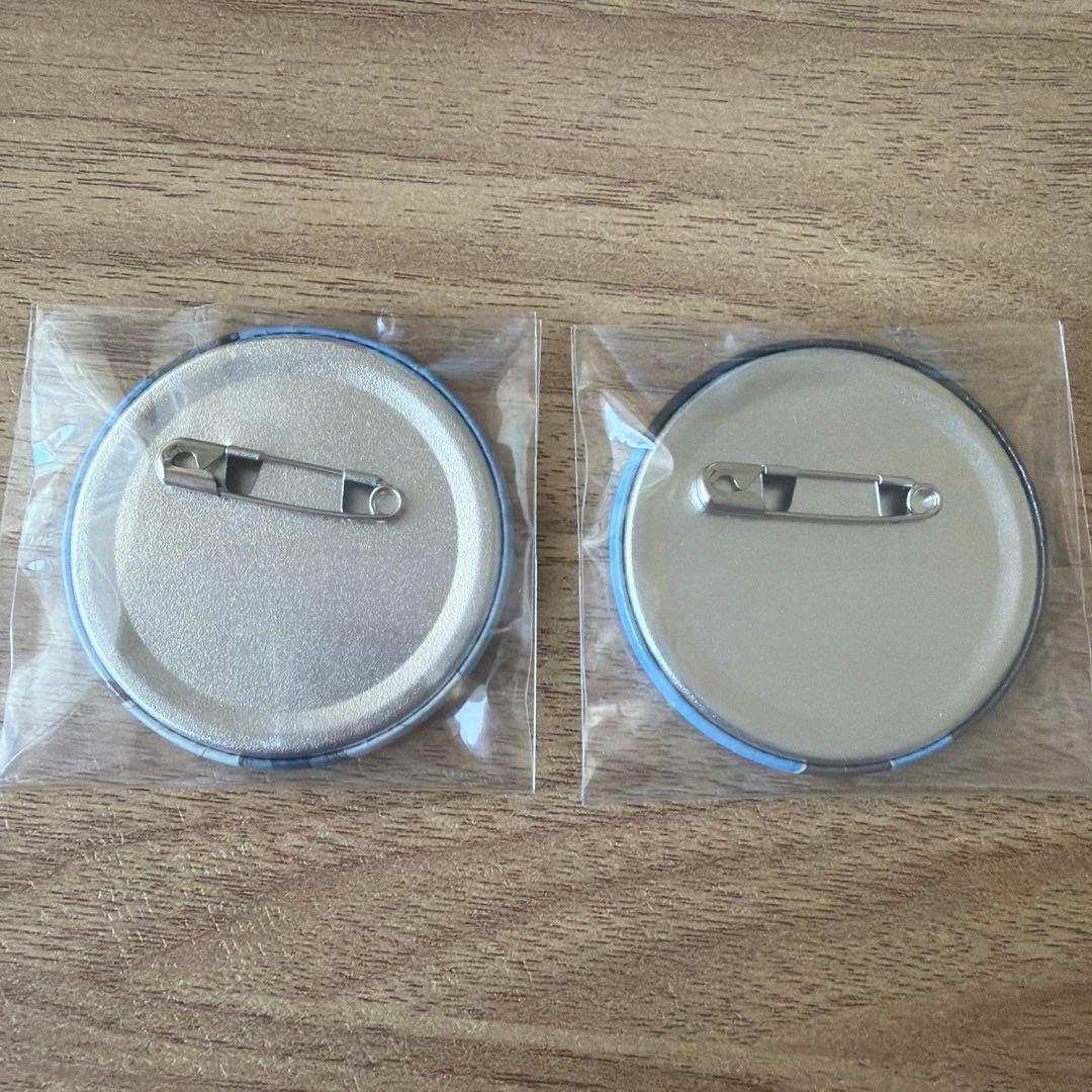 時光代理人　缶バッジ　ヒカル　陸光 2点