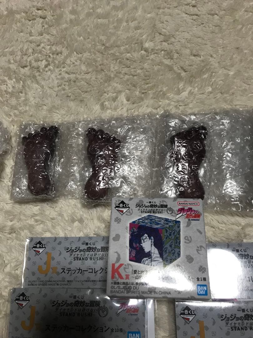 一番くじ　ジョジョの奇妙な冒険　Ｋ＆Ｇ＆Ｊ賞セット　37点セット　新品　未開封