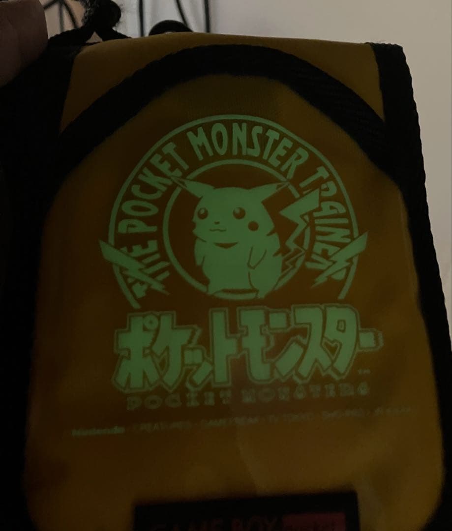 ゲームボーイポーチポケット専用 ピカチュウデザインポーチ