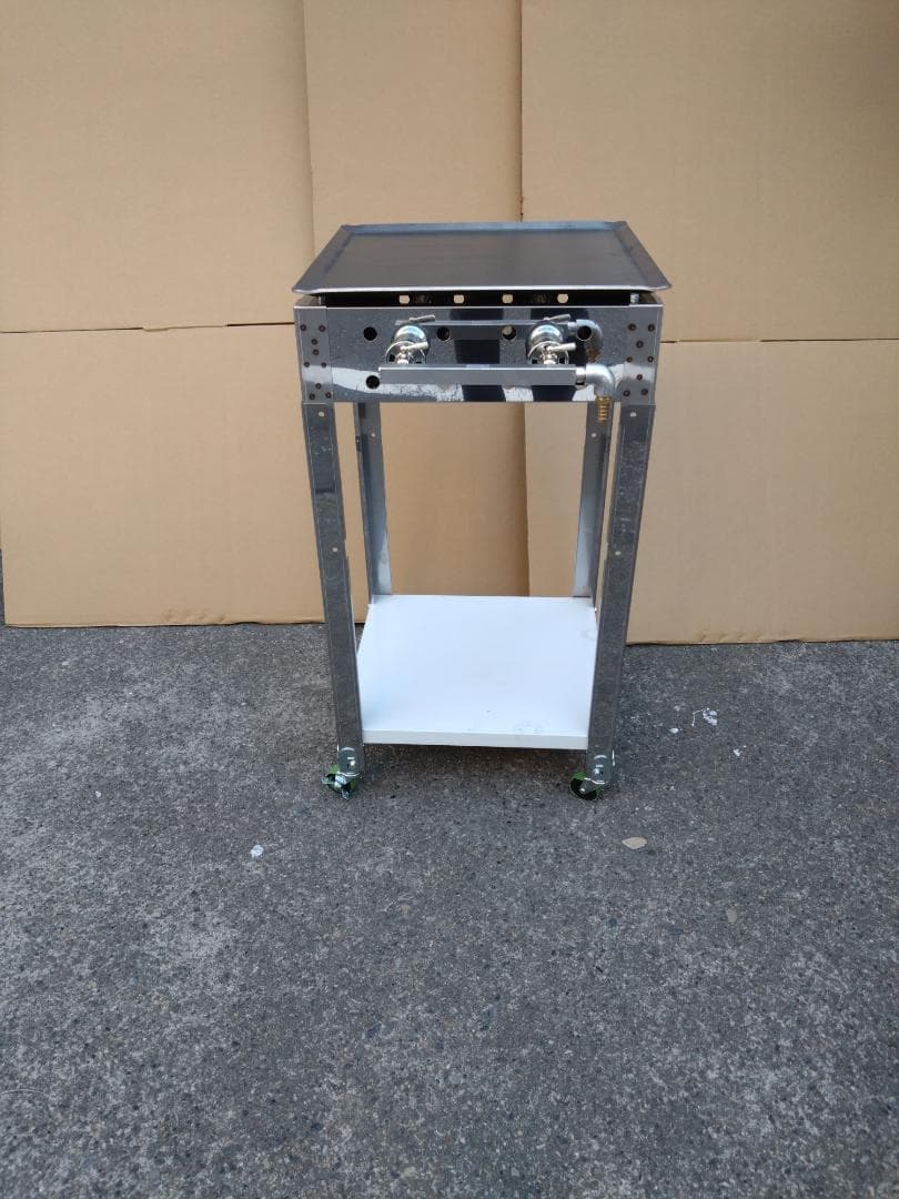 専用台セット W45 グリドル 業務用 鉄板焼 イベント LPガス キッチンカー