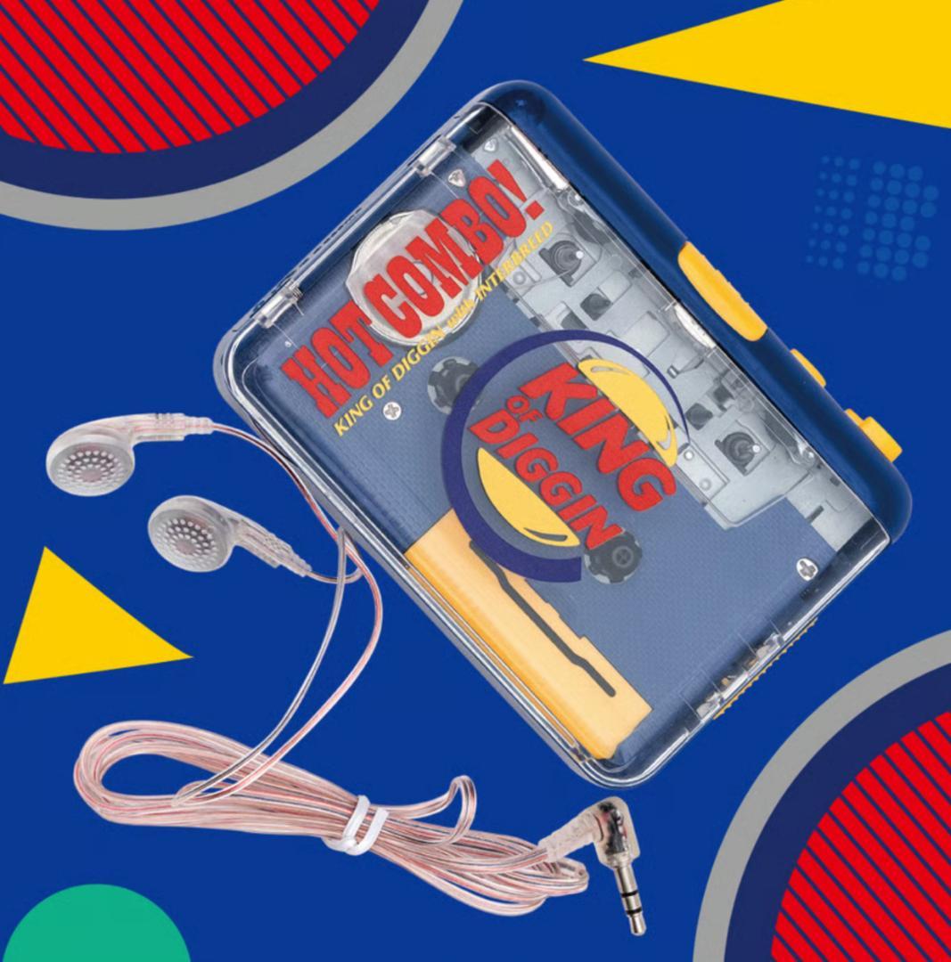 KING OF DIGGIN’ x INTERBREED カセットプレイヤー