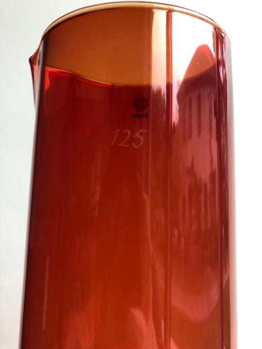 【新品未使用レア】 カラフェ レッド 125周年限定品
