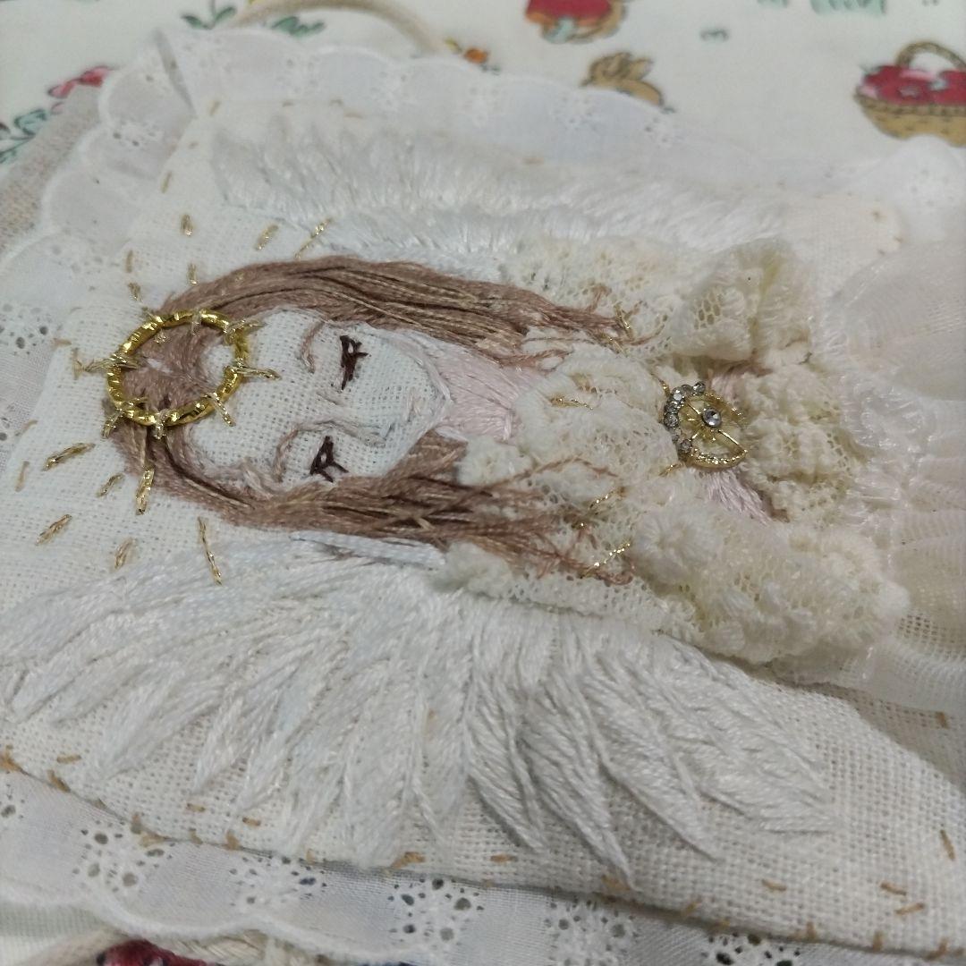 いのさん　巾着　トランプとアリス、ユニコーン、天使　3点 　完了しました。