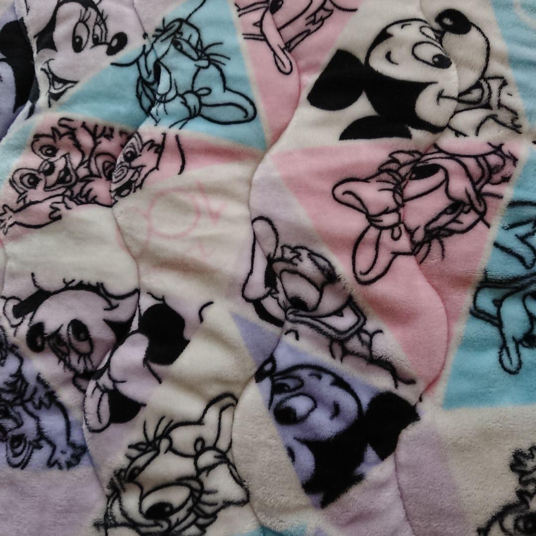 ディズニー★ミッキーと仲間たち★極厚♪あったか敷きパット★シングルサイズ★寝具♪