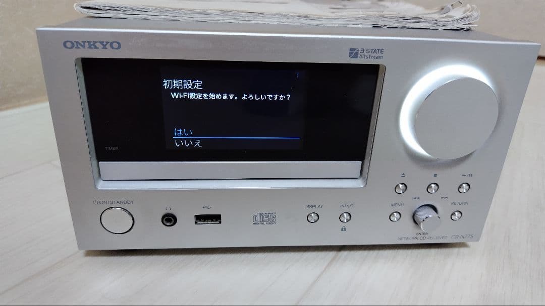 ONKYO CR-N775 (S) ハイレゾネットワークCDレシーバー