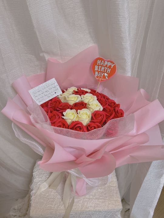 花束ソープフラワー