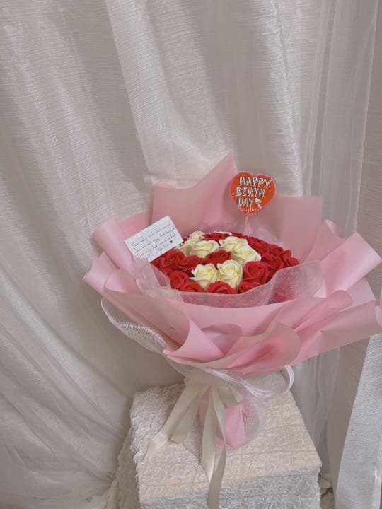 花束ソープフラワー