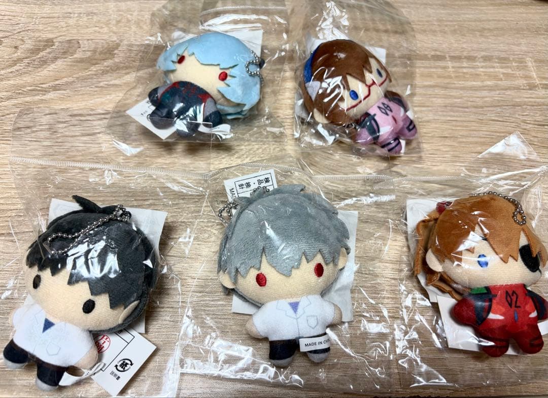 未開封　シンエヴァンゲリオン　ぬいぐるみキーチェーン