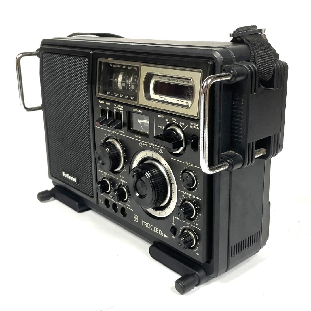 National RF-2800 BCLラジオ PROCEED FM/MW/SW