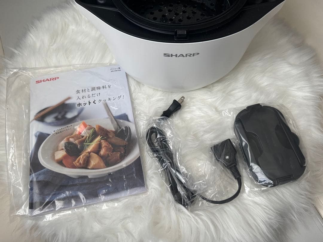 【新品・未使用】 SHARP HEALSIO 自動調理器 KN-HW16G