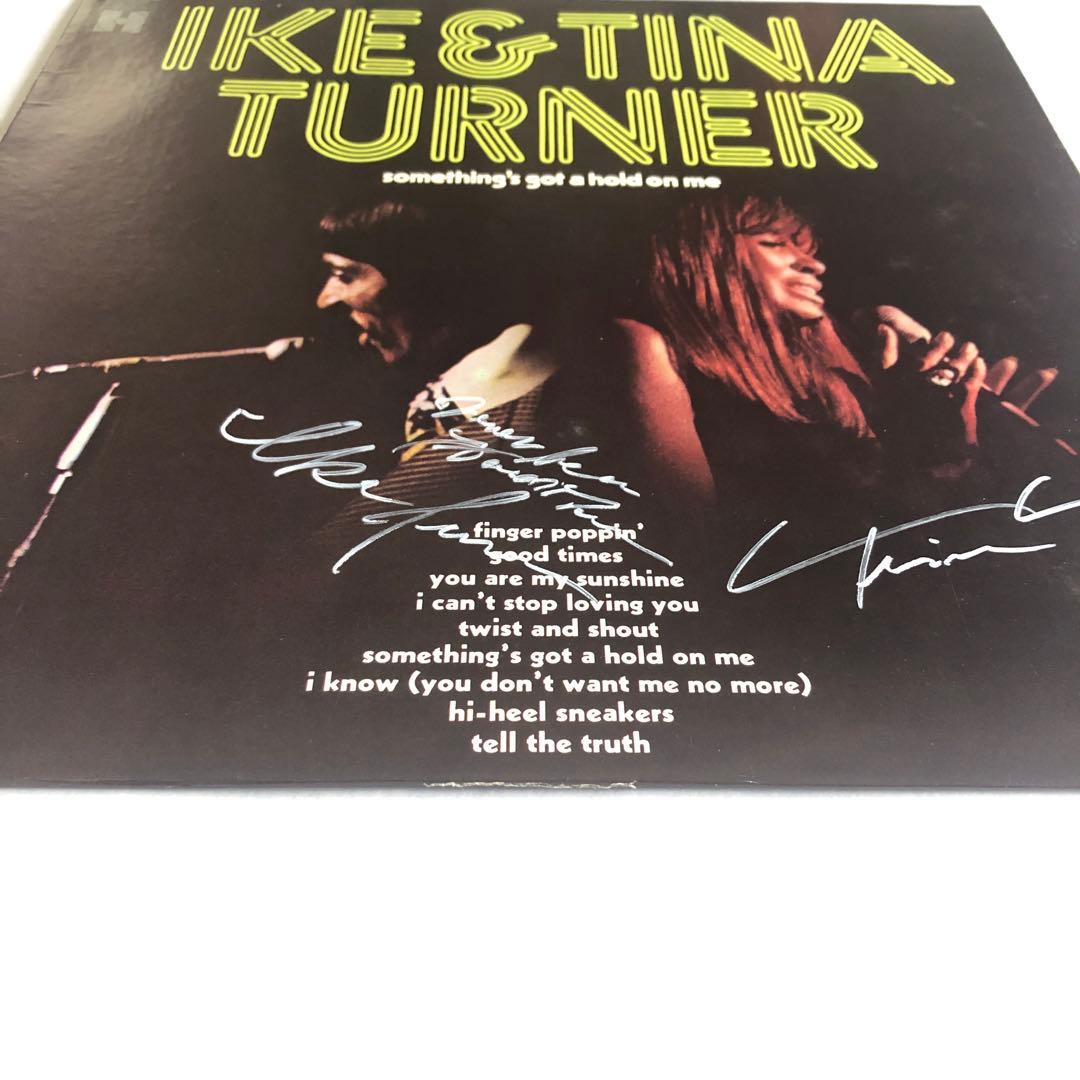 アイク＆ティナターナー　直筆サイン入りアナログレコード