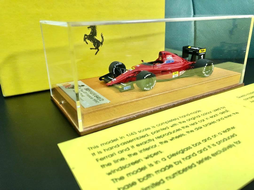 ★絶版レア！￼1/43 ￼フェラーリ￼ 641/2 F1 プロスト￼ 1990