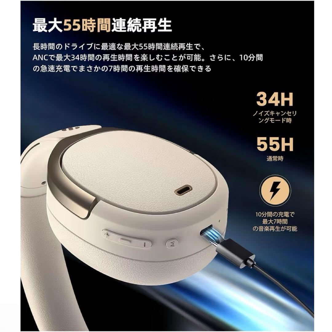 【最終値下げ】最新版 Edifier WH950NB ワイヤレスヘッドホン 白