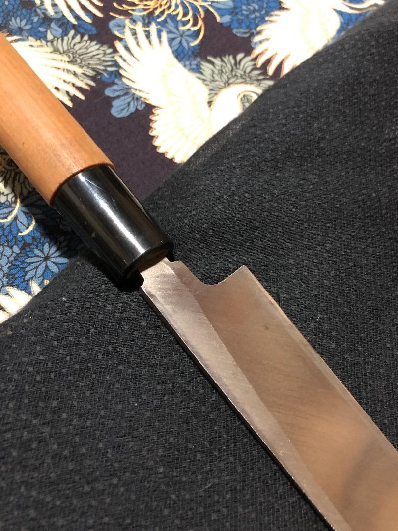 【研ぎ済み】白鋼　関孫六・鮮　柳刃包丁　刺身包丁　ナイフ　料理　釣り　寿司