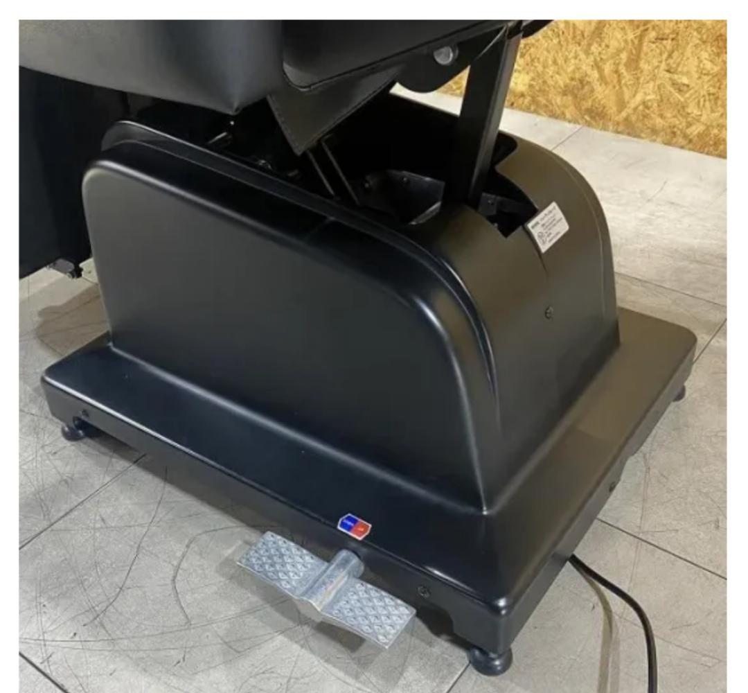 電動シャンプーチェアALVIN-Sofa ステップ付・レッ グレスト固定タイプ