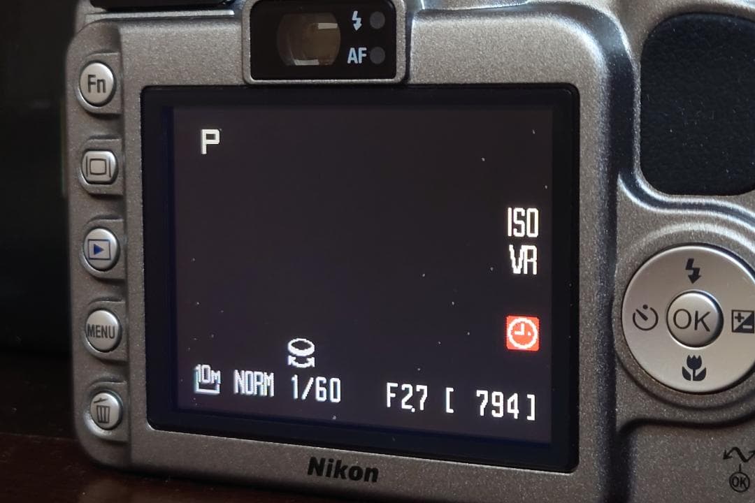 ◆Nikon ニコン◆ COOLPIX P5000◇コンパクトデジカメ 動作品