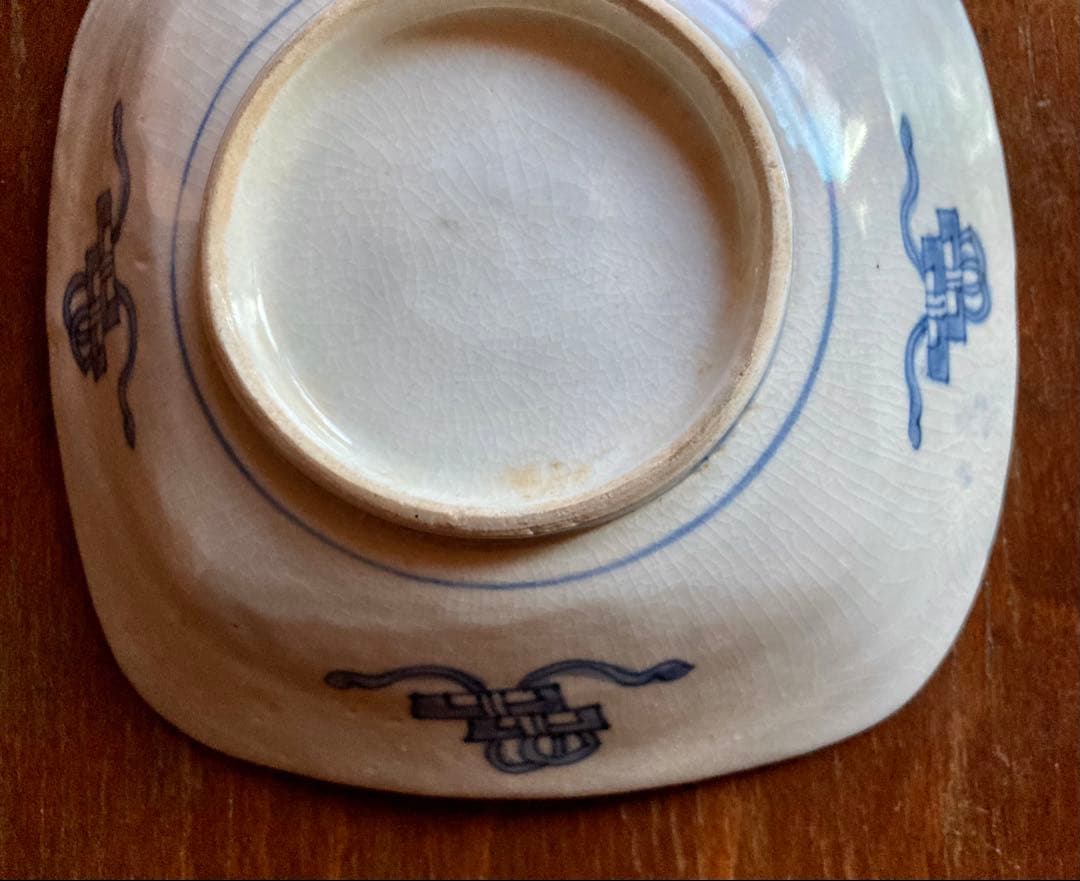 b 稀少　古伊万里　色絵　皿　骨董　アンティーク
