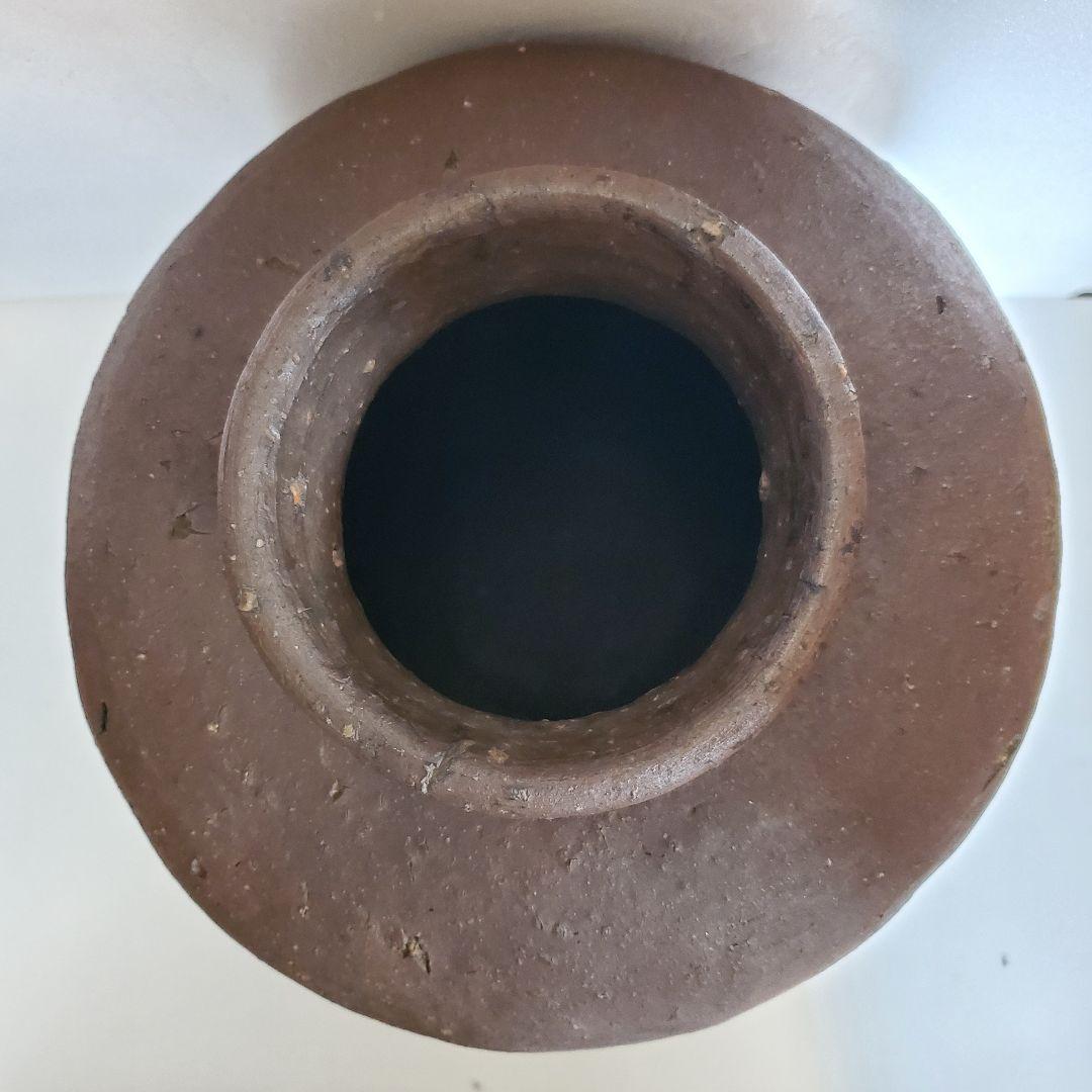 古備前　江戸前期　焼締め　壺