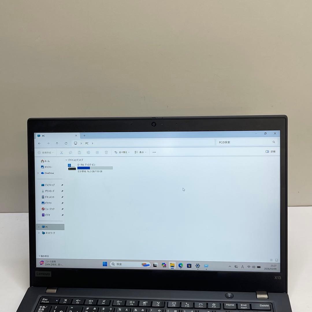 レノボThinkpad X13 Gen1 10世代 i7-10510U 16GB