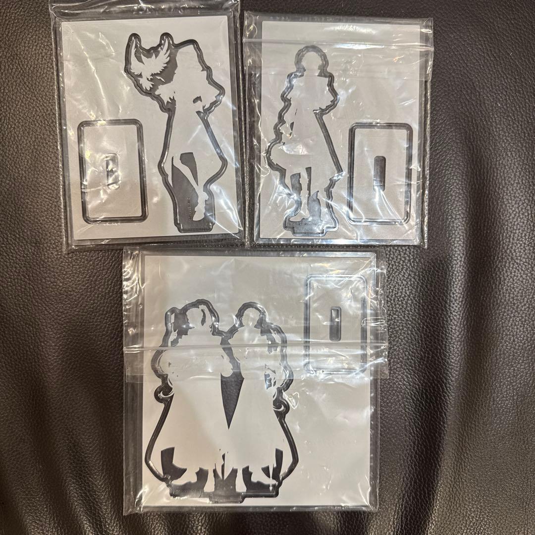 第五人格 バトラーズカフェ アクリルスタンド 納棺師　占い師　白黒無常　セット