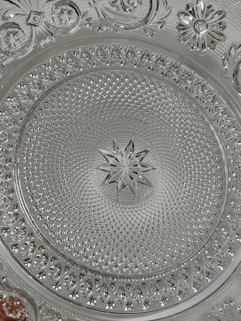 ③ Baccarat バカラ　アラベスク　プレート　20cm 皿