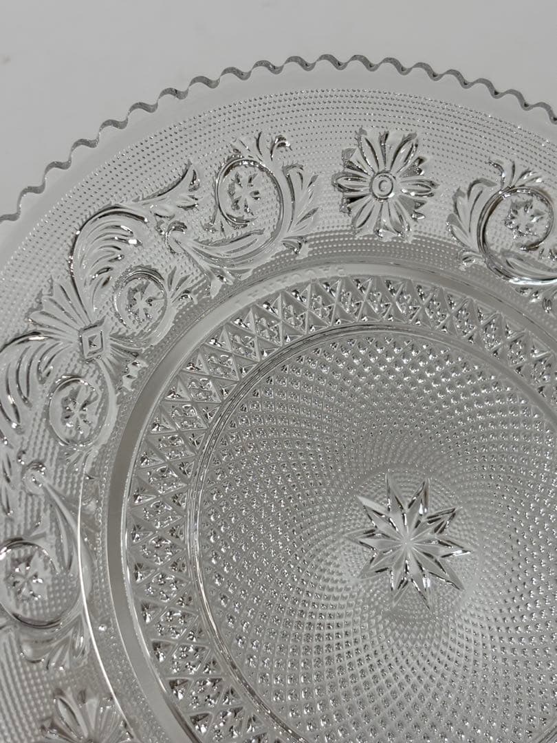 ③ Baccarat バカラ　アラベスク　プレート　20cm 皿