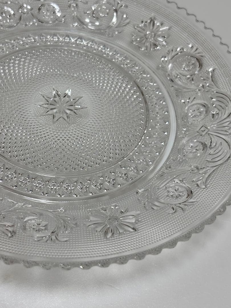 ③ Baccarat バカラ　アラベスク　プレート　20cm 皿