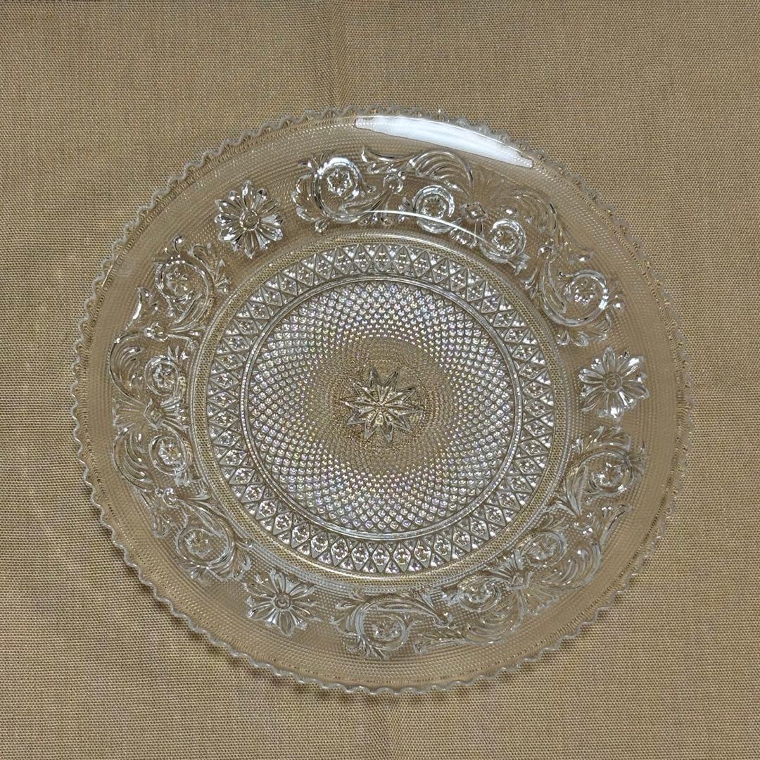 ③ Baccarat バカラ　アラベスク　プレート　20cm 皿