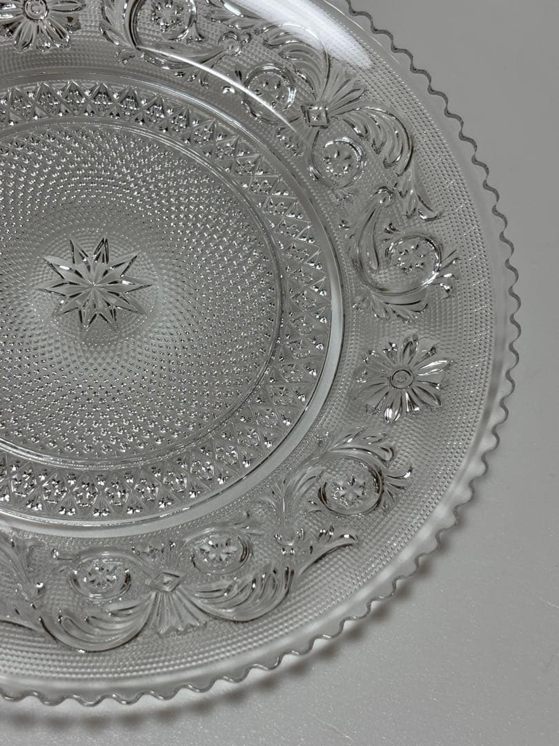 ③ Baccarat バカラ　アラベスク　プレート　20cm 皿