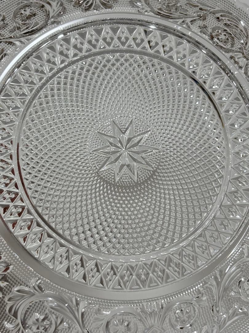 ③ Baccarat バカラ　アラベスク　プレート　20cm 皿