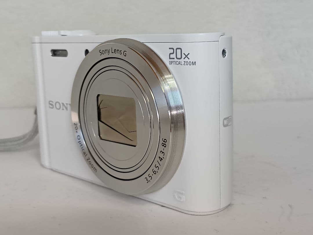 完動美品 SONY ソニー CYBER-SHOT DSC-WX350 ホワイト